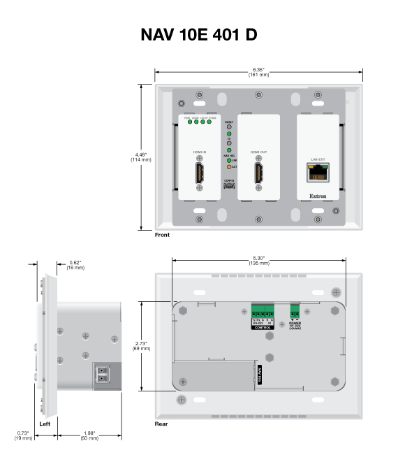 Чертеж NAV 10E 401 D Чертеж NAV 10E 401 D